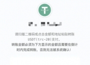 彩虹易支付USDT-TRC20支付收款插件